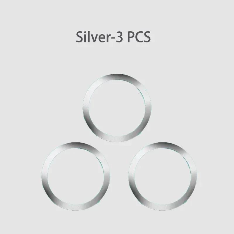 1/3/10 PCS Ultra-thin Metal Ring for Mobile Phone Magnetic Holder Magsafe Wireless Charger Iron Sheet for Car Magnetic Stands 7