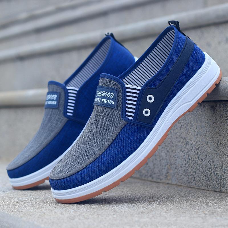 

Men s Canvas Low-Top Casual Work Shoes - Old Beijing Style 39 (Box of 30 pairs)