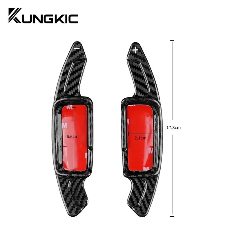 Car Steering Wheel Paddle Shifter Hard Dry Carbon Fiber For Mercedes-Benz C Class W206 E Class W213 S213 C238 A238 S Class W223