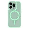 For iPhone 13 Pro Case Compatible with MagSafe PC+TPU Matte Phone Cover with Glass Lens Film