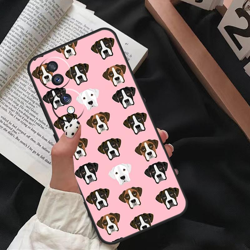 Boxer Dog For Honor Magic 8 6 7 Pro Case For Honor X9d X9c X9b X9a X8c X8b 200 400 50 70 90 Lite Win RT