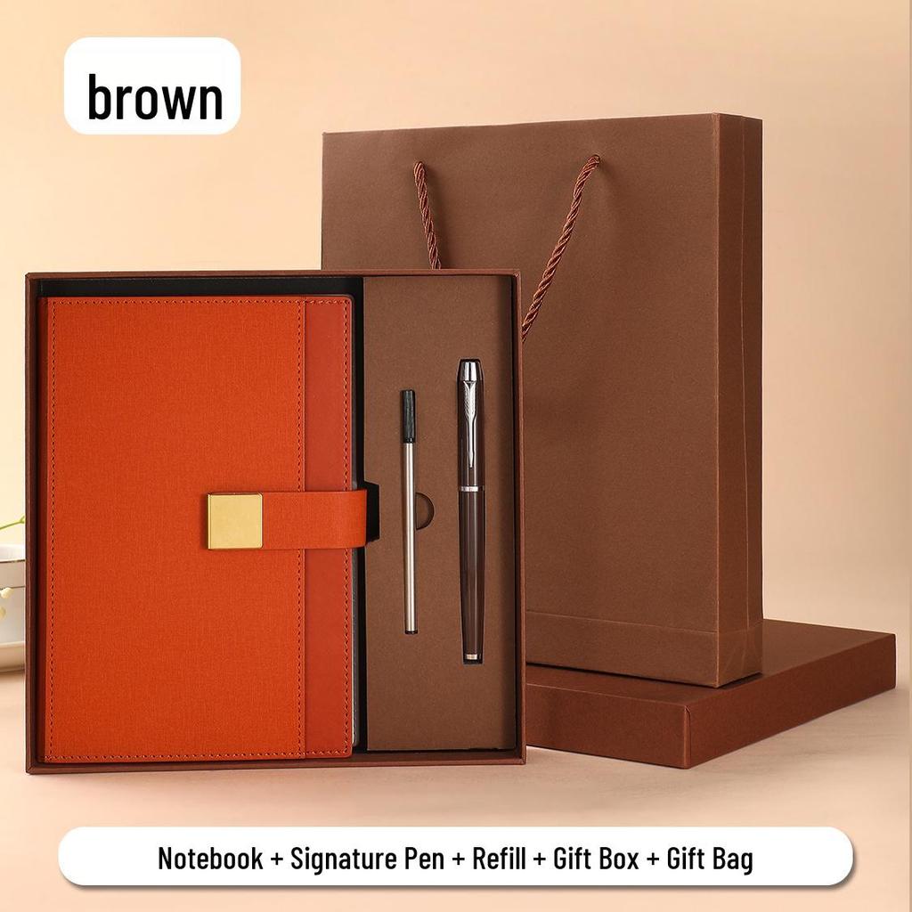 Custom Printed Business Notebook Gift Set for Office Meetings & Corporate Events