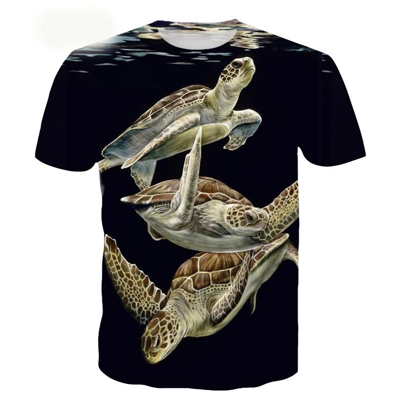 Men Marine Animals 3D Printed Tees Summer Casual Short Sleeves Kids T Shirts Women O-Neck Tops