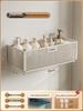 Qianyu Punch-Free Iron Bathroom Corner Shelf