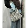 2 Spring and summer new fashion canvas bag shoulder bag wind leopard print large capacity lazy wind cloth bag women