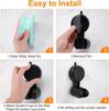 1-4PCS Suction Cup Shower Head Holder ABS Adjustable Strong Adhesive Universal Shower Head Support Reusable No Trace Waterproof