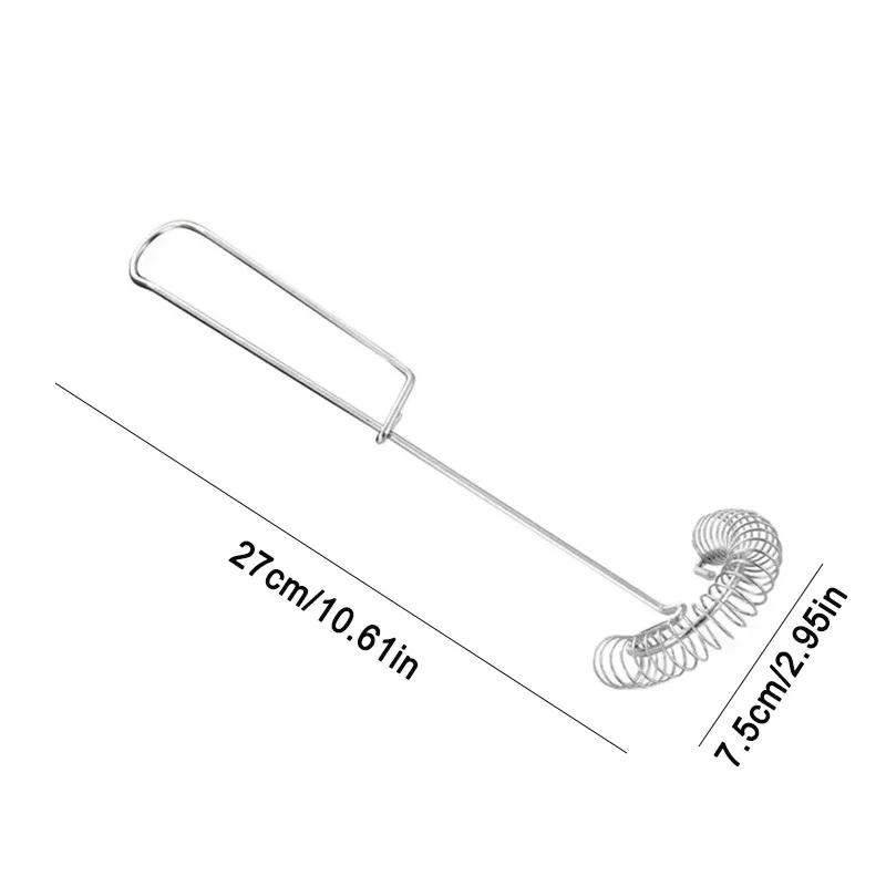 

Пружинный венчик из нержавеющей стали, блендер для соуса, мини-венчик, вспениватель молока, пенообразователь, креативные кухонные инструменты, кухонные аксессуары