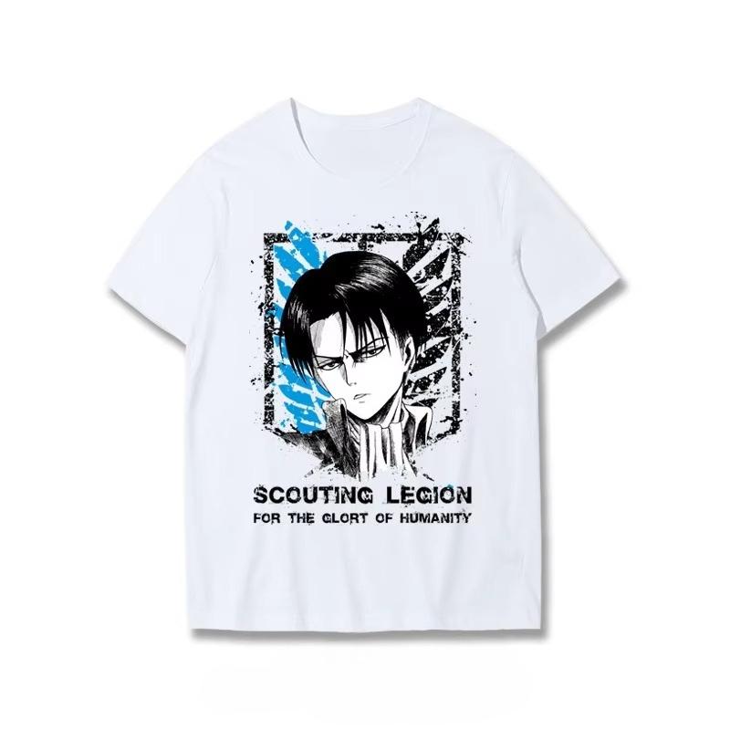

Anime Character T-Shirt Men Women Autumn T-Shirt Harajuku Vintage Short Sleeve Loose Oversized Casual Fitness Comfortable S