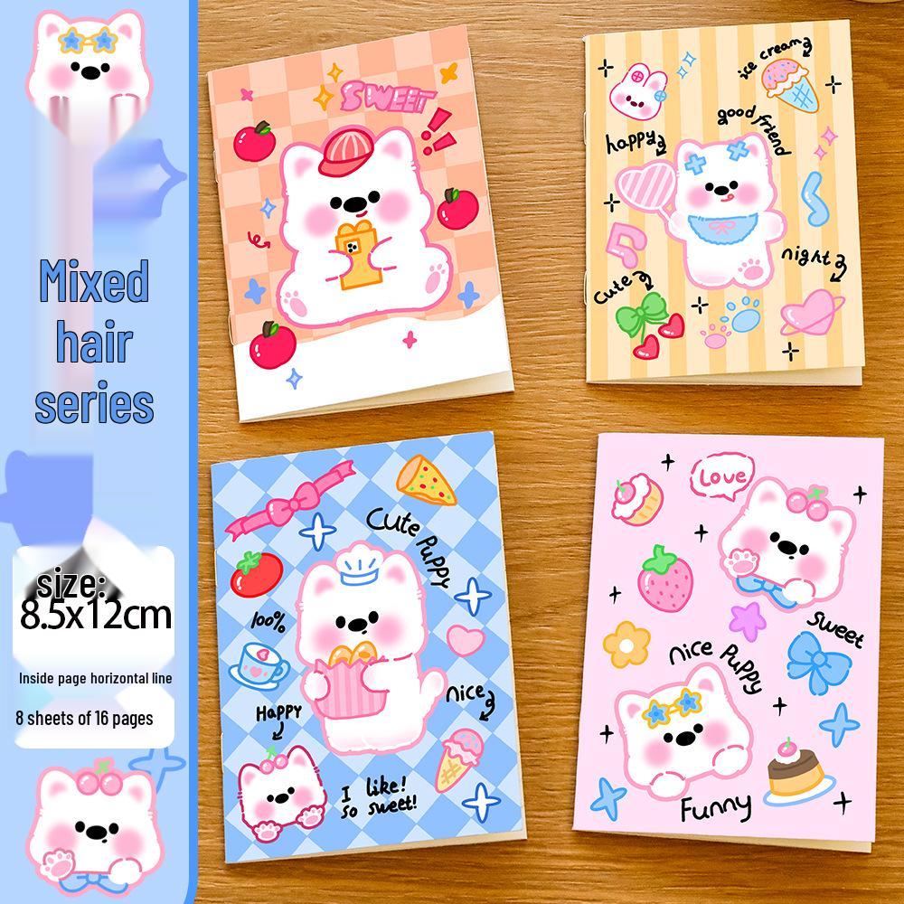 Korean Cartoon Soft Cover Notebook for Kids - Ideal As a Kindergarten or Primary School Prize or Gift