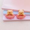 10PCS New Models Colorful Cartoon Bear Series Resin Scrapbook DIY Jewelry Hairpin Headrope Decoration Crafts