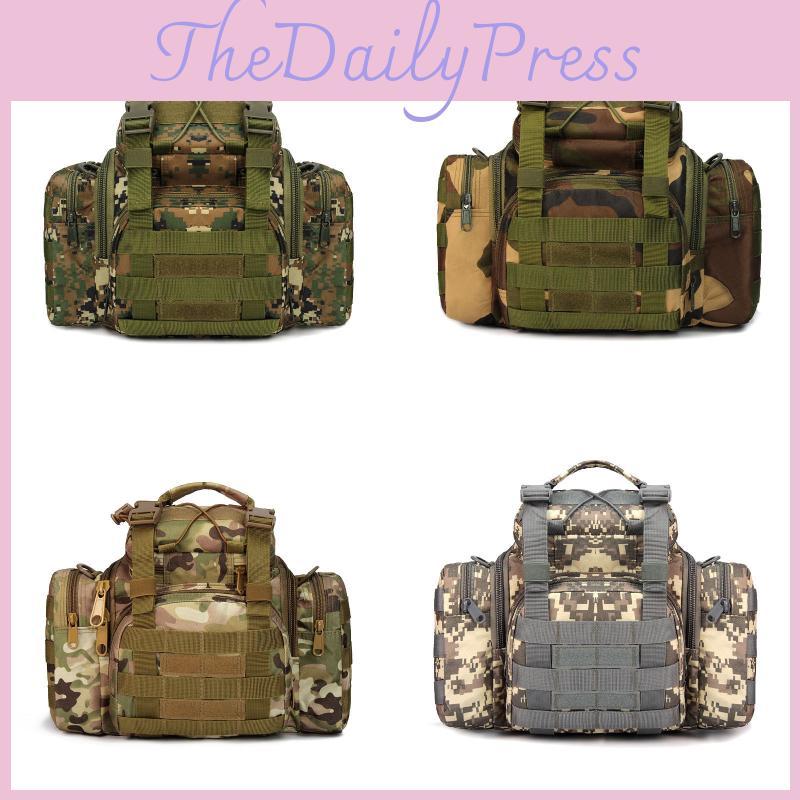 Geantă Cameră Outdoor Mare Oxford Pescuit Borsetă Talie Pentru Bărbați și Femei