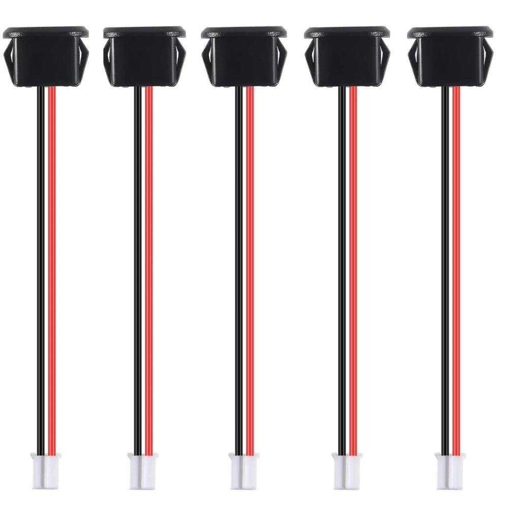 

5/10/15PCS Type-C Female Chassis Connector with Terminal 2Pin USB Connectors Type-C Female Chassis Direct Crimp Jack Female