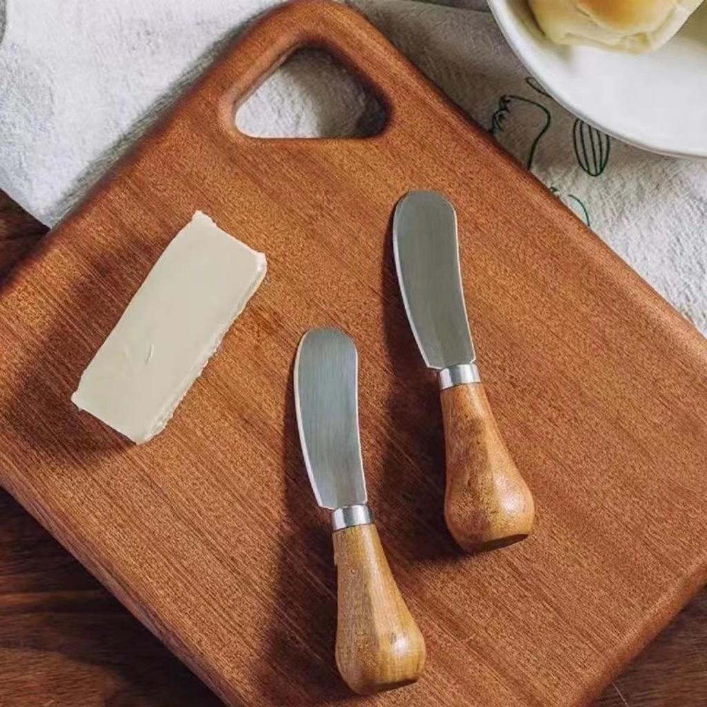 Multifunctional Vertical Butter and Jam Knife for Cutting and Spreading Cheese, Bread, and Cream