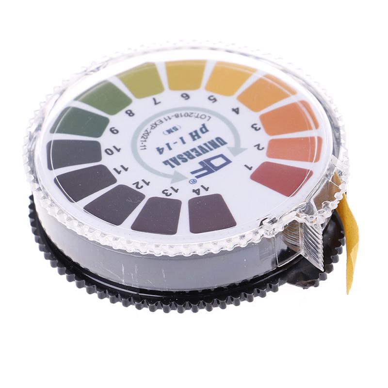 1Roll/5M Laboratory Ph Indicator Test Strip 1-14 Paper Litmus Alkaline Acid