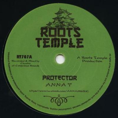 7inch Record ANNA I / ANNA I, CHAZBO - Protector / Dub RT707 Roots Temple 2016 UK Reggae, Ska & Dub
