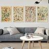 Vintage Adolphe Millot Encyklopedi Affischer och Tryck Botaniska Svampar Kryddväxter Blommor Insekter Canvasmålningar Väggkonst Dekor