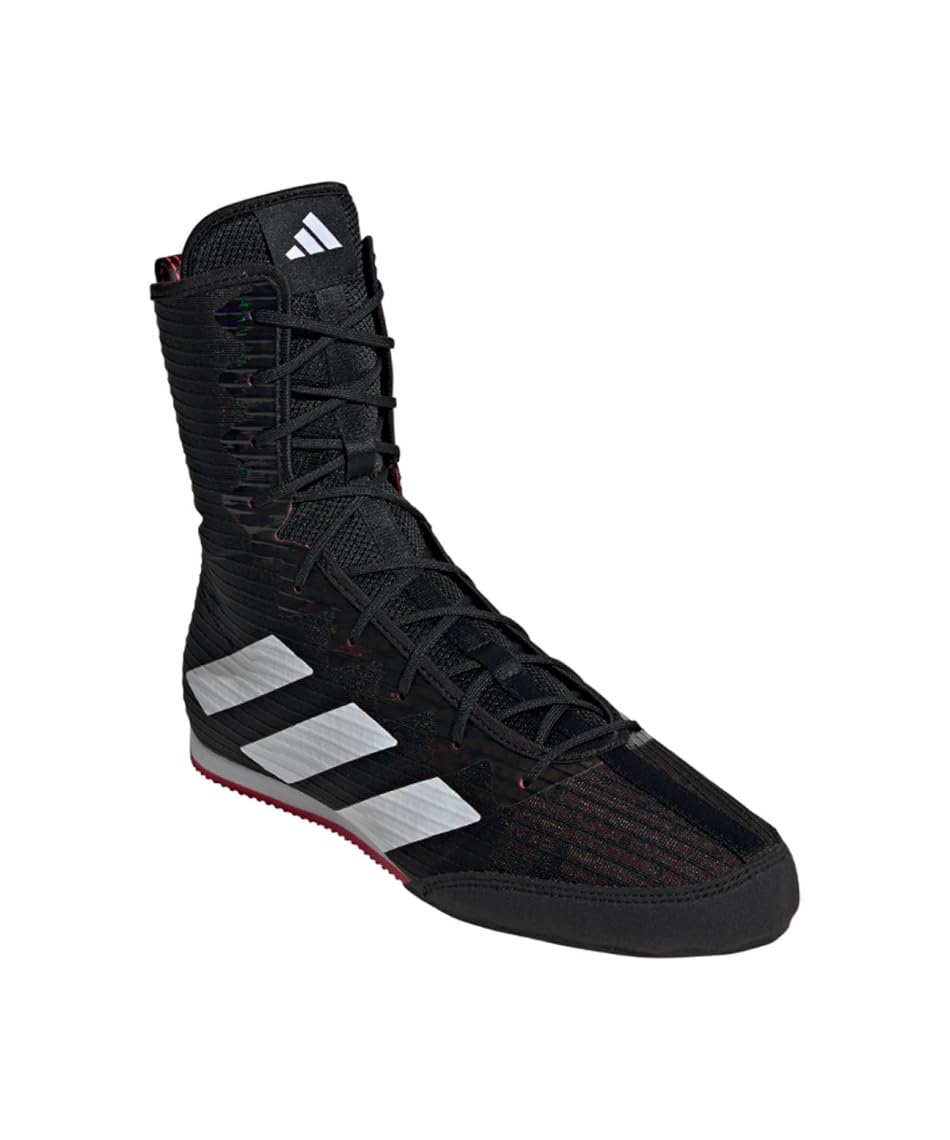 

Кроссовки Box HOG 4 Core Ruby cm [Adidas] Мужские черные/Обувь белая/чистая (IH2730) +27,5