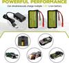 2x 7.4V 3000mAh 15C 2S Li-ion Battery with JST-2P Plug and 2-in-1 Charger – for UDIRC UD1601 UD1602 SG1603 RC Car 1/10 1/12 1/16 Scale Truck