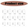 Luxurious Short Almond Press On Nail With 3D Sun Designs Stick On Nail Manicure Nail Art For A Sweet And Stylish Look