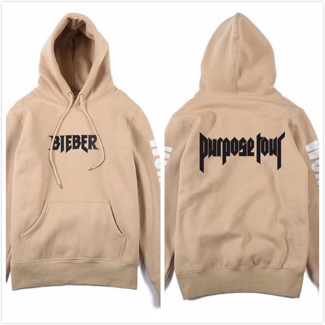 Justin Purpose Bieber The World Tour Fashion Hoodie Sweatshirt Pullover