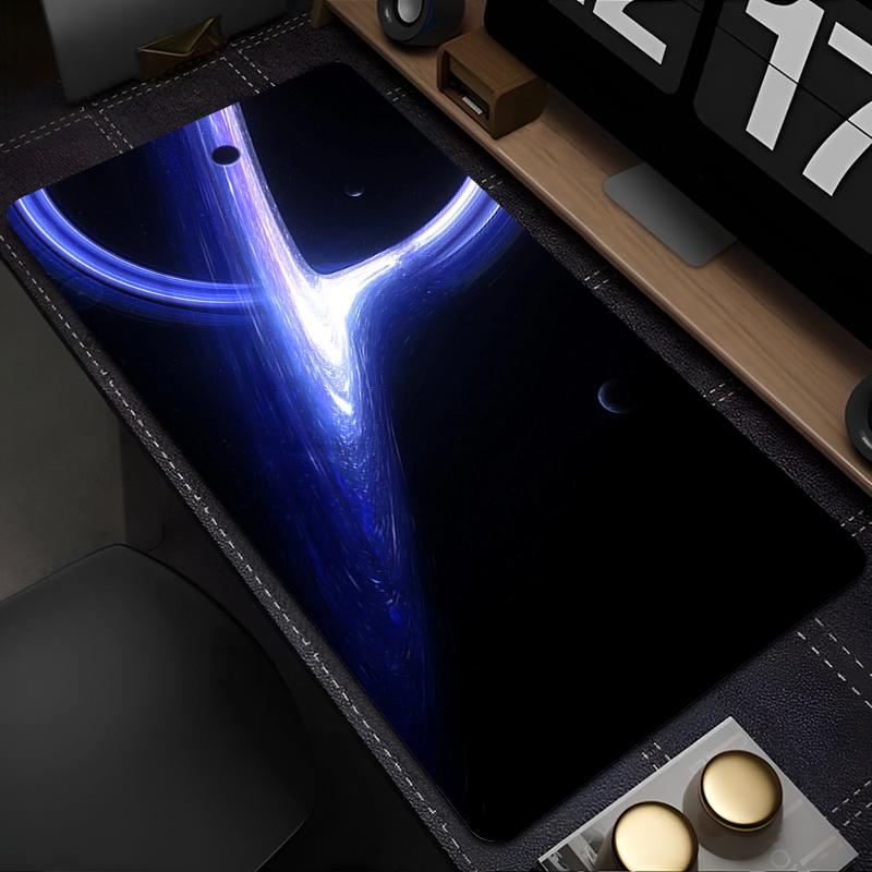 Anime Mousepad Computer Gamer Lock Edge Desk Mat Laptop Space Galaxy Keyboard Pad HD Print Soft Mouse Pads Natural Rubber Carpet