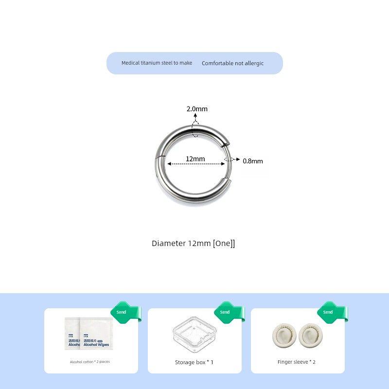 

Кюсю Прокол Медицинская Титановая Сталь Серьги Кольцо для Уха Кольцо для Кости Уха Обычное Кольцо-Зажим для Пирсинга Уха Штанга для Кости Уха Антиаллергенные Не требующие ухода Серьги-Пуссеты 0.8 needle | Inner diameter 12mm