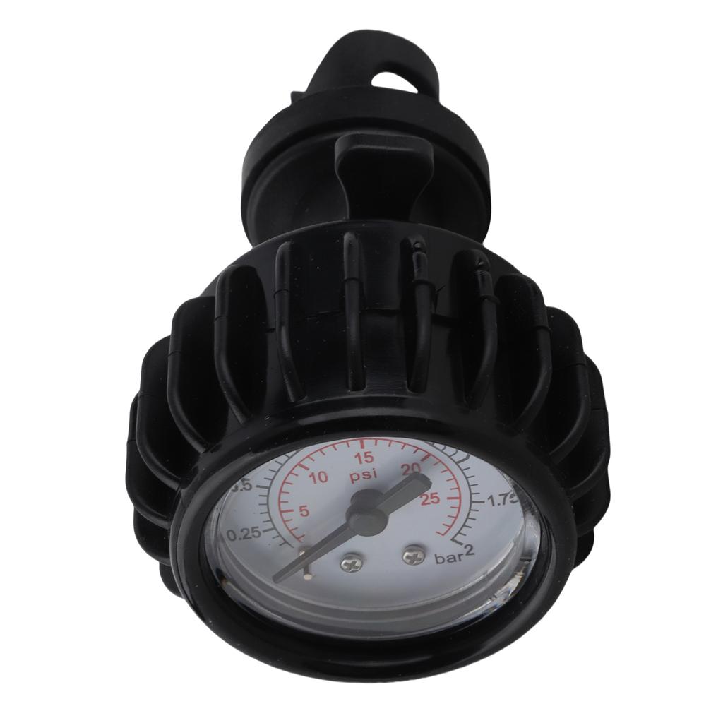 Inflatable Boat Barometer Rubber Dinghy Unidirectional Pressure Gauge Measuring Tool