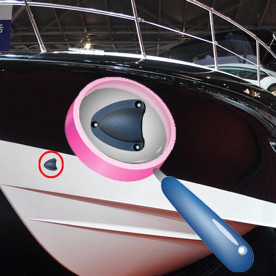 Nylon Boat Clamshell UV Resistant Multipurpose Anti-deformation Cable Vent Cover for Boat