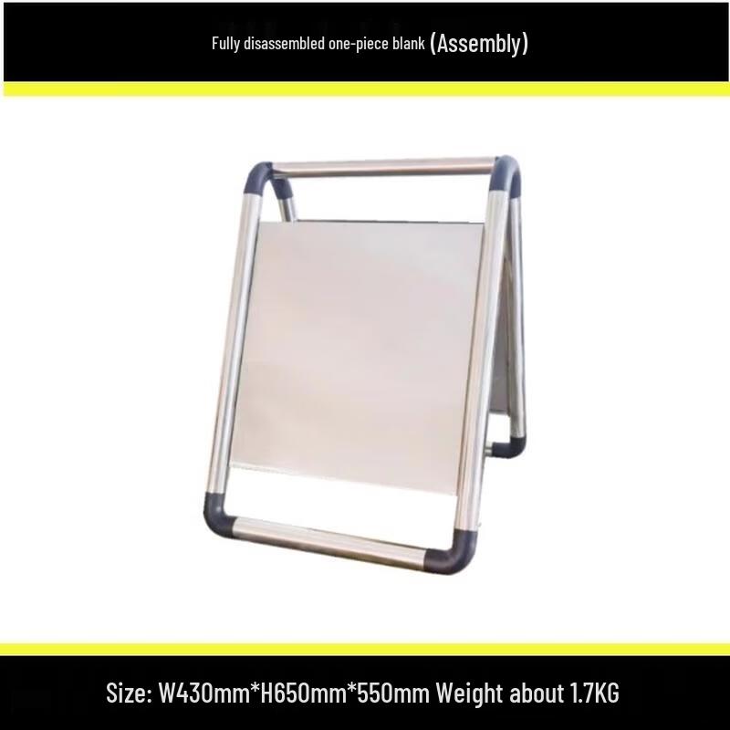 HANDUNYOU Stainless Steel No Parking Sign