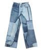 SCHISM INDUCING Frankenstein Jeans Blue