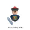 Kids Toys Chinese Ancient Historical Figures Military Soldiers Imperial Guard Military Commanders Model Building Blocks Gifts