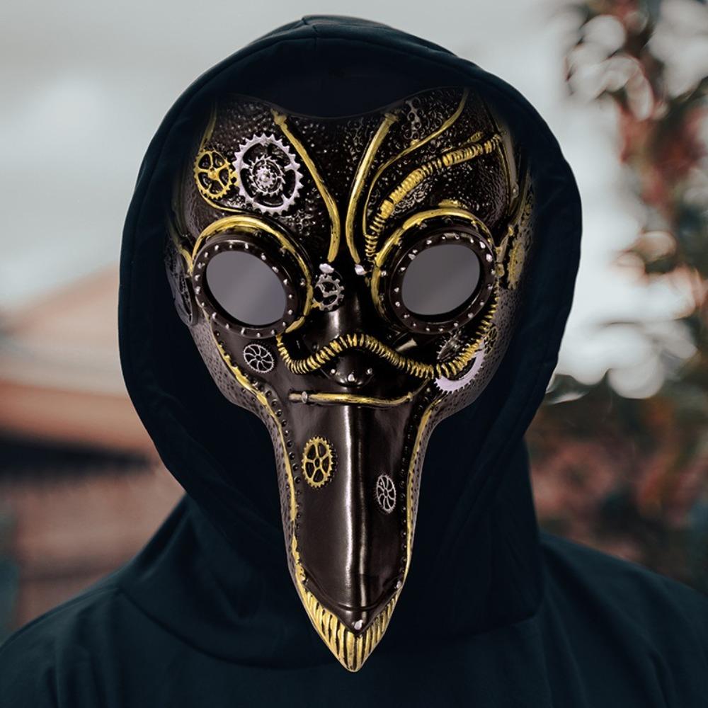 Steampunk Plague Mask Gothic Halloween Cosplay Mask New Cosplay Props