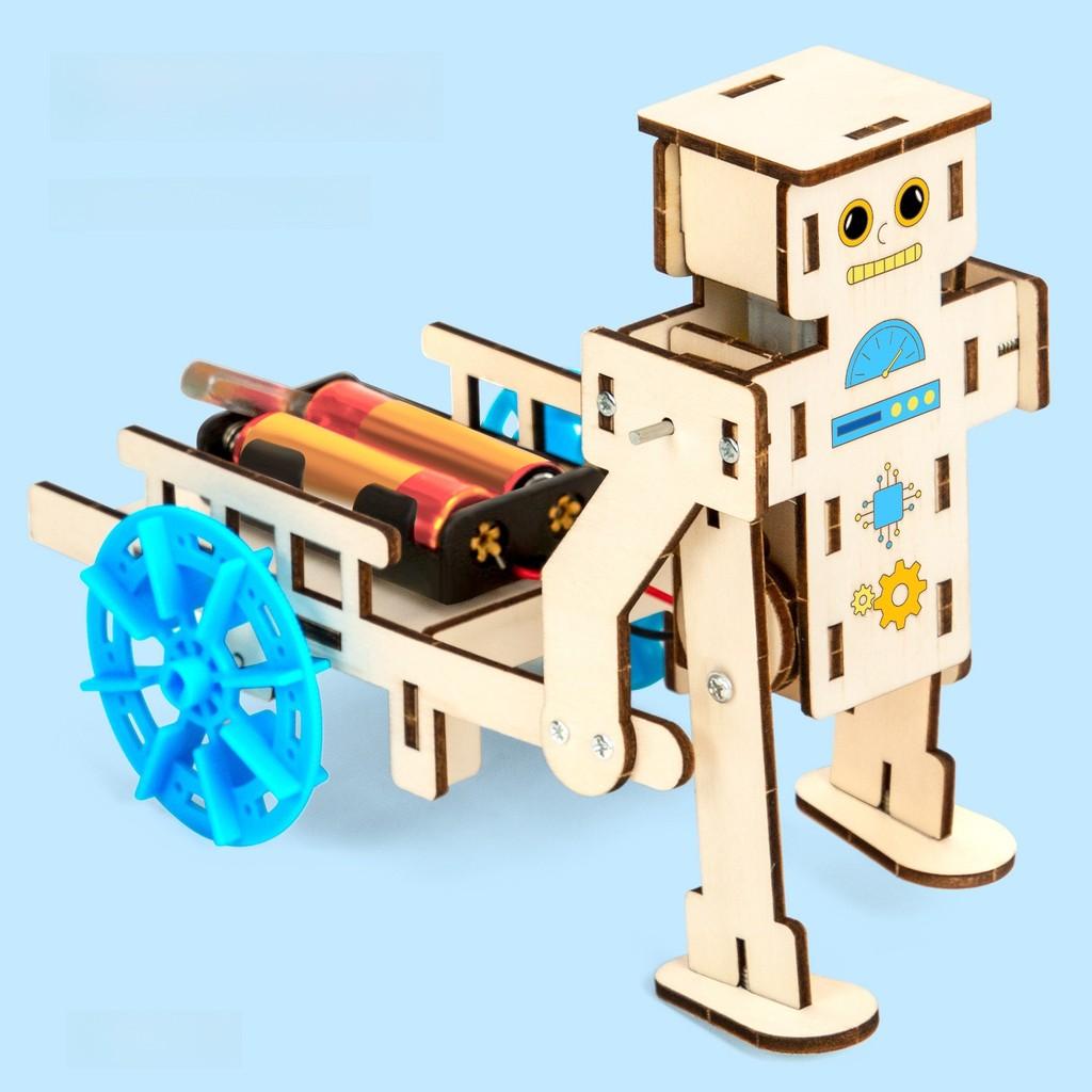 Stem Electric Toy Car Robotics Kit For Kids Handson Science Experiments Educational Model