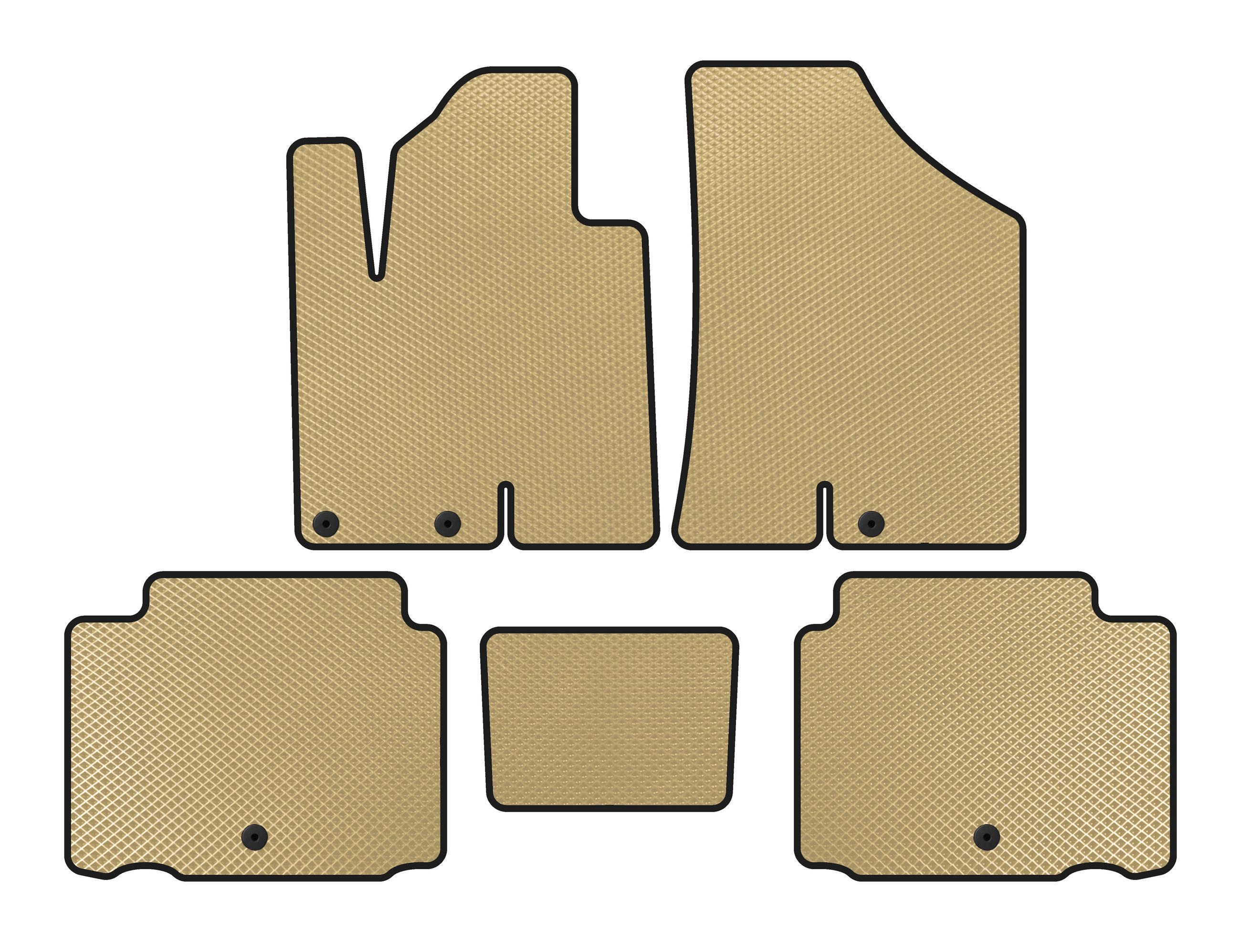 

EVA mats (Beige) for Hyundai IX55