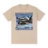 Bombardiro Crocodilo Funny Crocodile Plane Bomber Meme T-shirt Men Women Clothing Casual Cotton Oversized Short Sleeve T Shirts