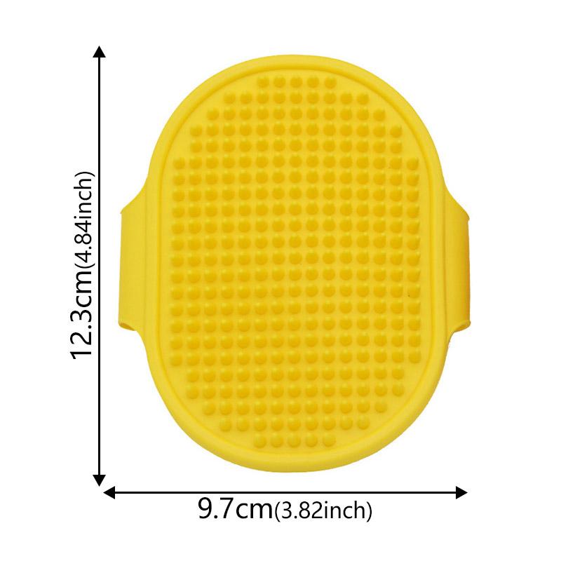 Soft Rubber Dog Brush Comb Cat Bath Brush Glove Hair Fur GroomingMassage Brush Hair Remover Cleaning Tool Cat Scratch Itches Toy