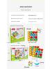 Wooden Geometric Shape Matching Game for Children's Education and Parent-Child Interaction