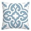 Blue and White Geometric Decorative Pillowcase Living Room Office Home Pillowcase Car Ornaments