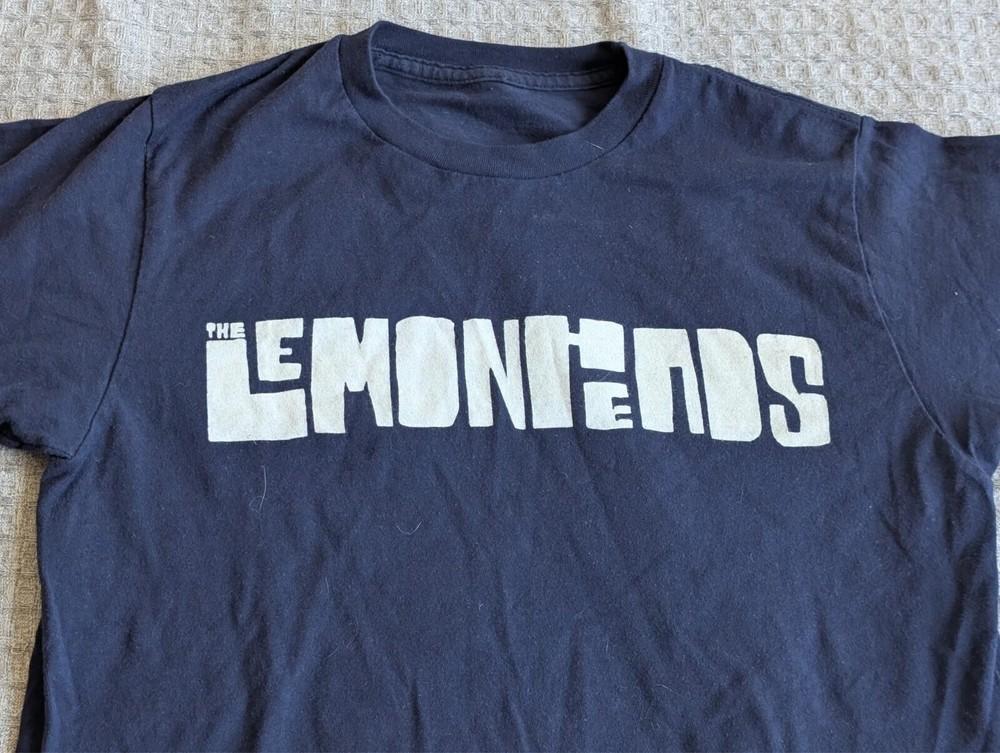 Логотип Lemonheads Футболка группы для взрослых Черная Унисекс Размеры S-5XL Унисекс Футболка XL