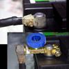 Coupe-circuit batterie - AIMOONSA - Modèle universel - 12V/24V - Pôle négatif 16-17 mm - Cuivre pur bleu