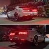 LED Red Lens Tail Brake Rear Fog Lamps Bumper Reflector Lights For 2015 2016 2017 2018 2019 Dodge Challenger