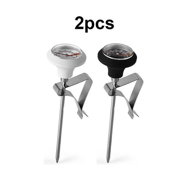 Thermometer Voor Koffieketel Roestvrij Staal Keuken Temperatuur Voedsel Koken Kalkoenvlees Waterthermometer Druppelkoffie Gereedschap