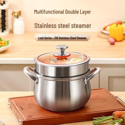 Oumeida 316 Stainless Steel Soup & Stew Pot