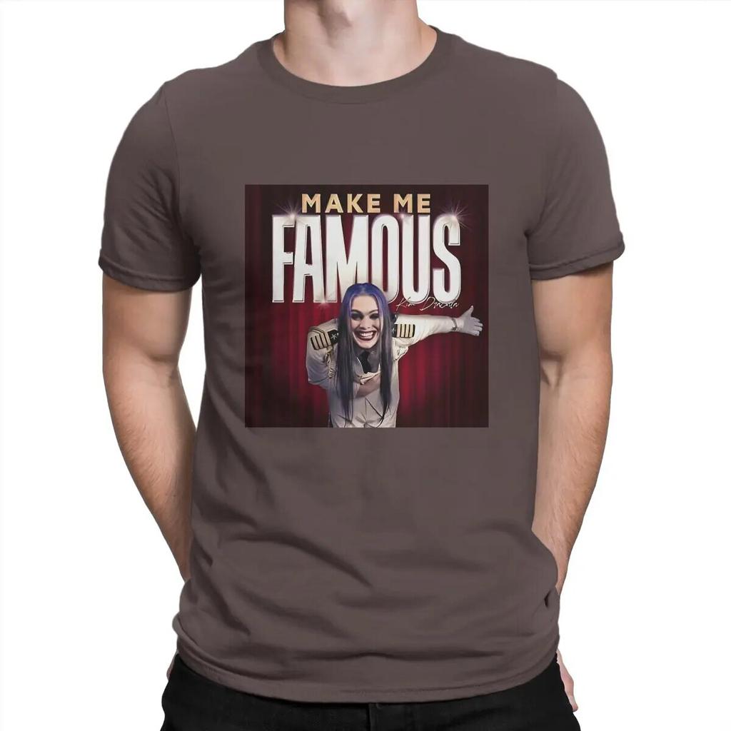 Make Me Famous Különleges póló K-Kim Draculas alkalmi póló Legújabb póló felnőtteknek