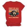 Unisex Summer Delight Round Neck T-Shirt
