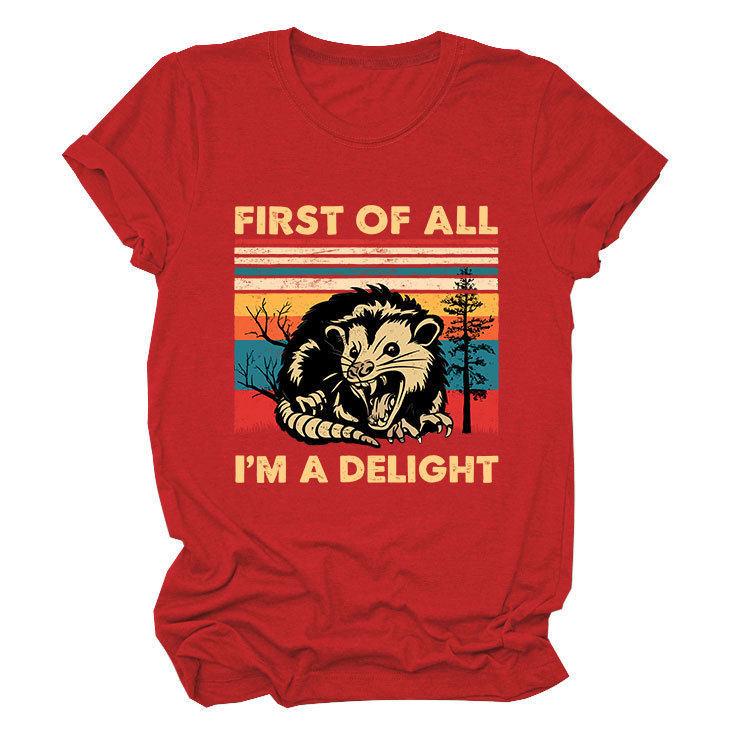 Unisex Summer Delight Round Neck T-Shirt