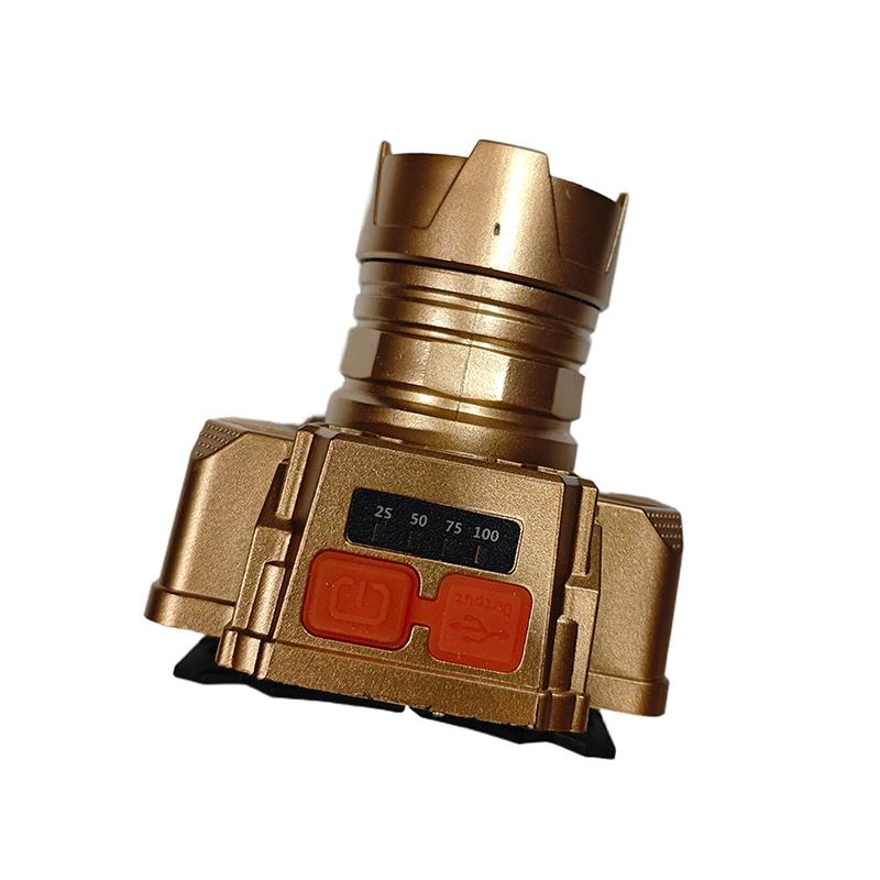 

Портативный светодиодный налобный фонарь, водонепроницаемый, мощный, налобный фонарь