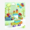 Diy Assembly Pull Square Building Block Variety Of Shape Children'S Educational Toy