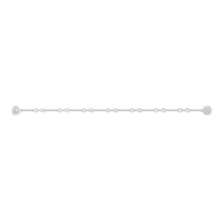 Swarovski Swa Remix Invisible Magnetic Clasp Bracelet Women Bracelet Silver 5451033