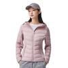 New light white duck down jacket women's autumn and winter warm short hooded outdoor sports yoga clothes